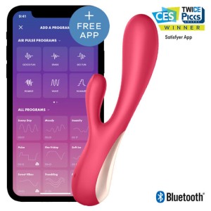 SATISFYER - MONO FLEX ROSE AVEC APPLICATION